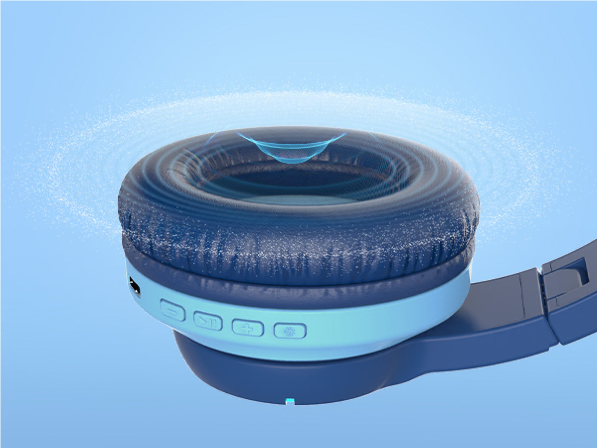 Balanced sound with 40mm speakers for clearer, richer audio.