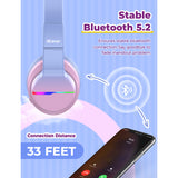 iClever Kids Bluetooth Headphones BTH12