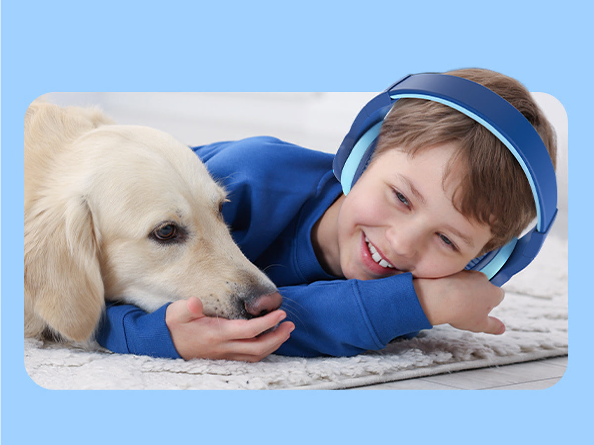 BTH12 lightweight headphones for all-day comfortable wear.