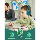 iClever Kids Wired Headphones for K-12 School Bulk 5 Pack HS27