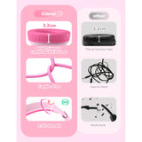 iClever Kids Wired Headphones for K-12 School Bulk 5 Pack HS27